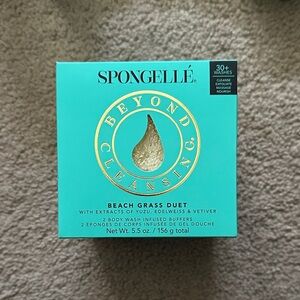 Spongelle Beach Grass Duet - Teal and Gold